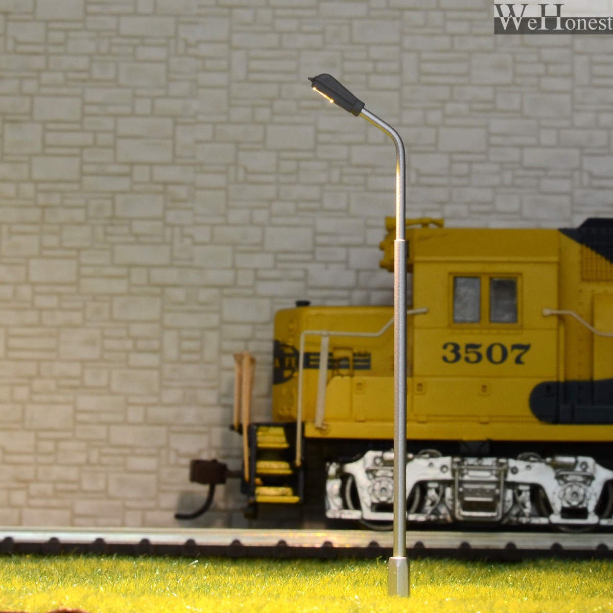 5  x OO / HO scale Model Railroad train Lamp posts Led street light Lamps YD75S